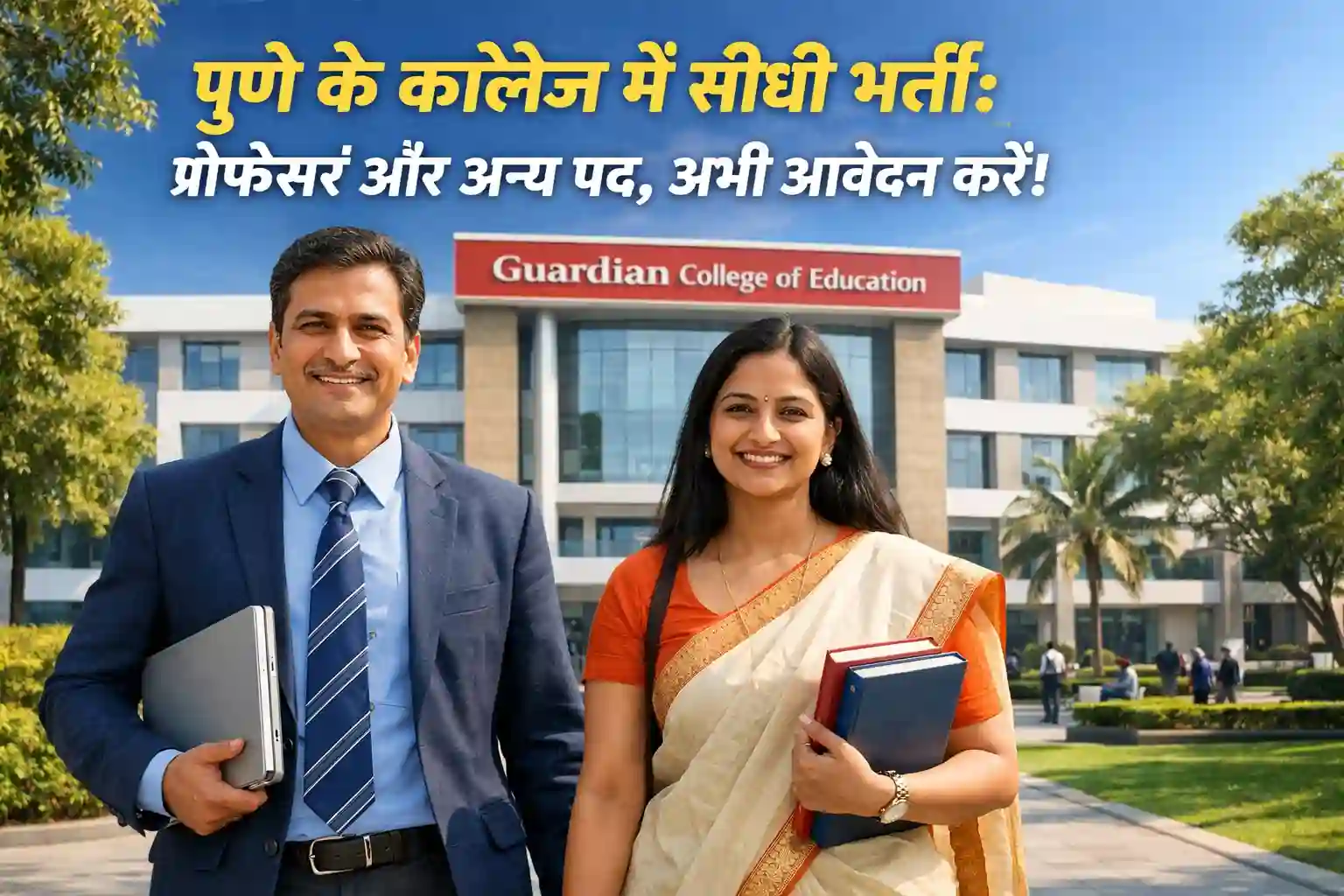 Guardian College of Education Pune B.Ed Faculty Recruitment 2026