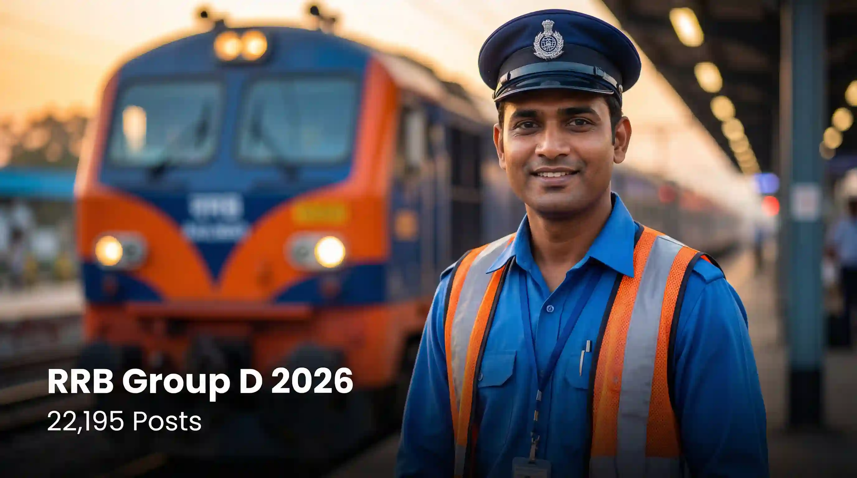 रेलवे ग्रुप डी भर्ती 2026 - 22,195 पदों पर ऑनलाइन आवेदन, आरआरबी ऑफिसियल