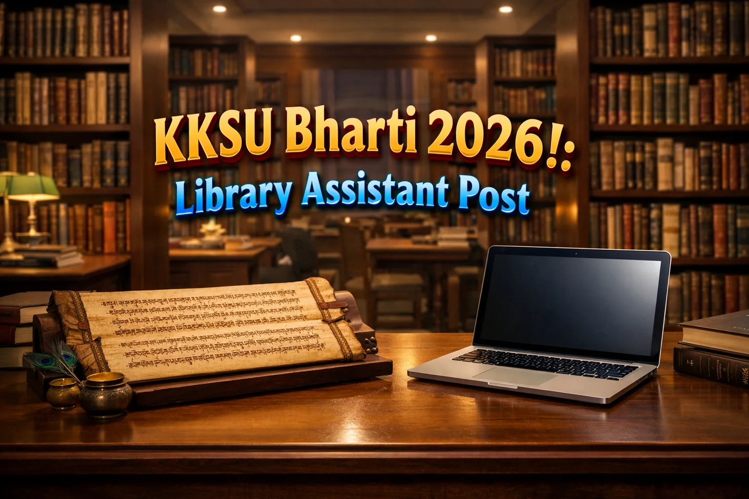 कविकुलागुरु कालिदास संस्कृत विश्वविद्यालय लाइब्रेरी असिस्टेंट भर्ती 2026 की जानकारी
