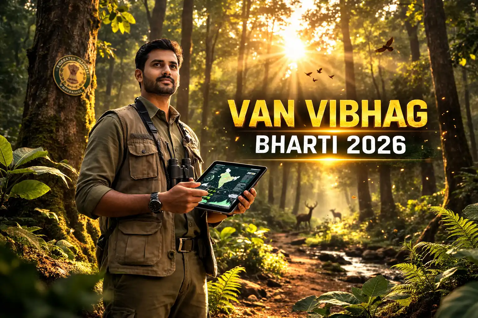 Van Vibhag Wadsa Bharti 2026 Biologist Post Professional Image